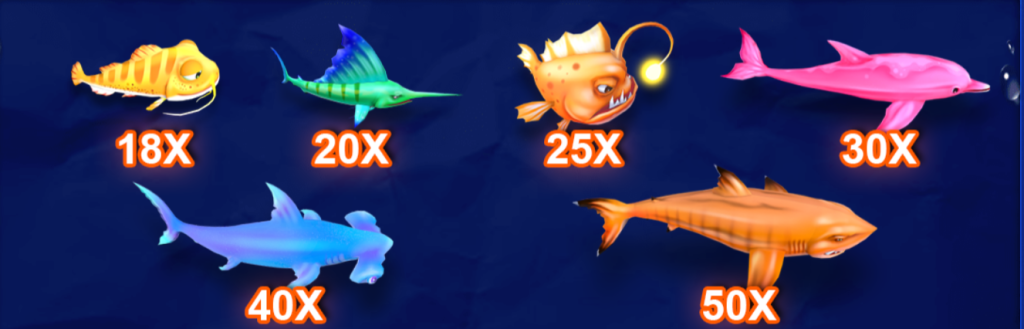 海王捕魚魚種倍率